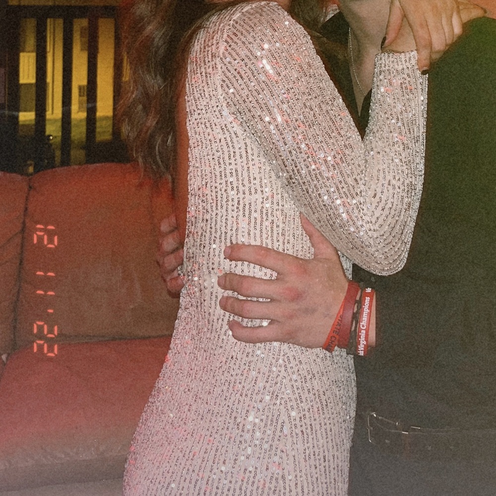 Abercrombie & Fitch blackness sparkly mini dress